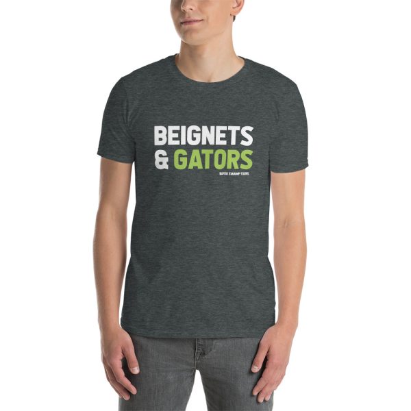 Beignets & Gators Short-Sleeve Man’s T-Shirt - Image 3