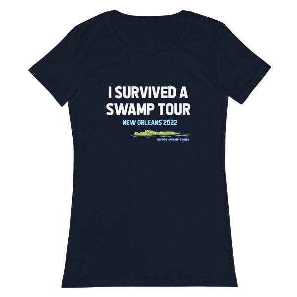 I Survived A Swamp Tour — Short-Sleeve Woman's T-Shirt - Image 4